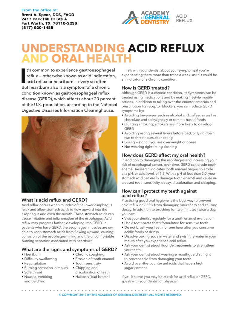 Understanding Acid Reflux and Oral Health